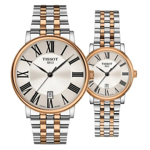  Shop Authentic Tissot T Classic Carson Premium Silver Dial Two Tone Steel Strap Watch For Men - T122.410.22.033.00 - Luxxuri