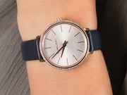 Shop Authentic Michael Kors Pyper Analog White Dial Black Leather Strap Watch For Women - MK2804 - Luxxuri