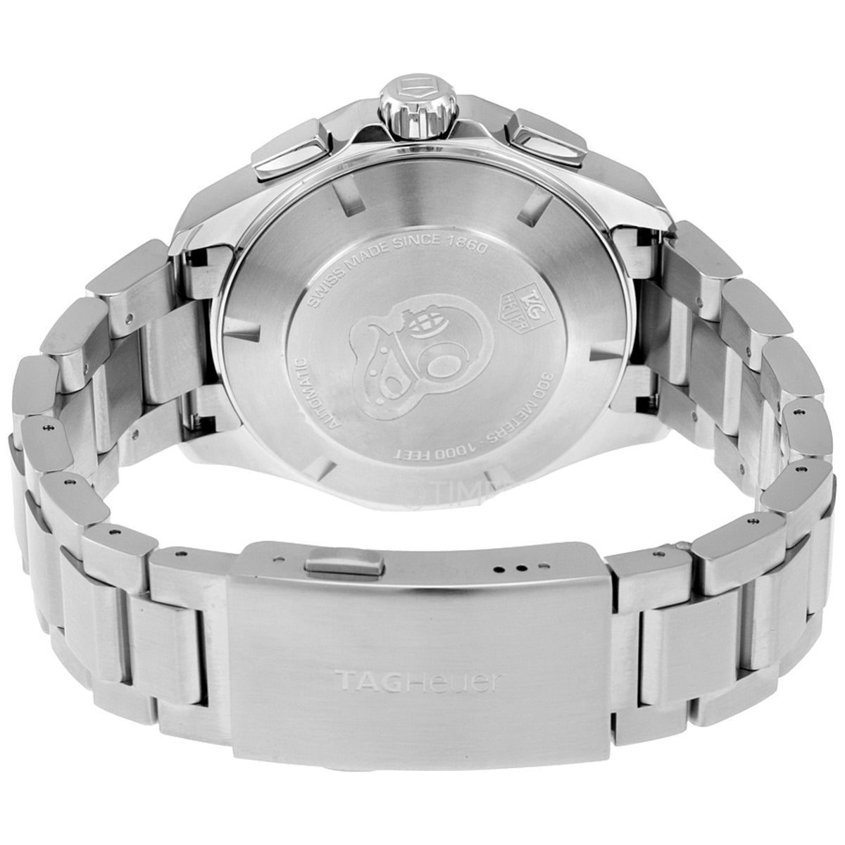  Shop Authentic Tag Heuer Aquaracer Caliber 16 Automatic Chronograph Blue Dial Silver Steel Strap Watch for Men - CAY2112.BA0927 - Luxxuri