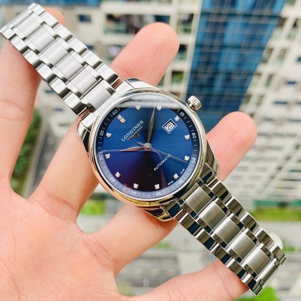  Shop Authentic Longines Master Collection Automatic 40mm Blue Dial Silver Steel Strap Watch for Men - L2.793.4.97.6 - Luxxuri