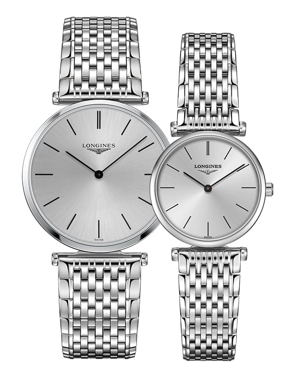  Shop Authentic Longines La Grande Classique De Longines Silver Dial Silver Steel Strap Watch for Women - L4.755.4.72.6 - Luxxuri