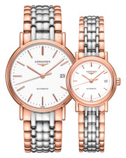  Shop Authentic Longines Presence 30mm Automatic Two Tone Watch for Women - L4.321.1.12.7 - Luxxuri
