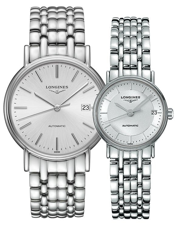  Shop Authentic Longines Presence 38.5mm Automatic Silver Dial Silver Mesh Bracelet Watch for Men - L4.921.4.72.6 - Luxxuri