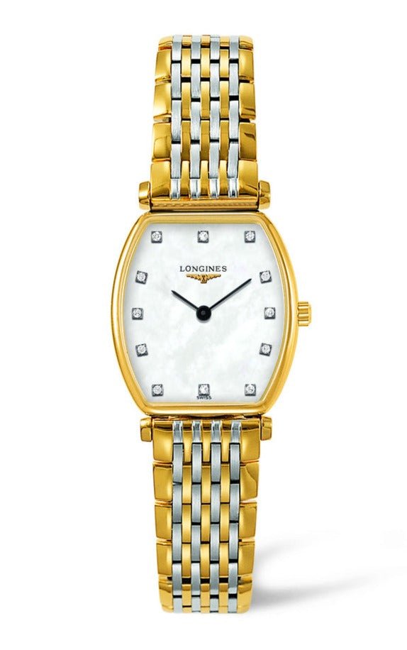  Shop Authentic Longines La Grande Classique White Dial Two Tone Mesh Bracelet Watch for Women - L4.205.2.87.7 - Luxxuri