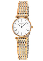  Shop Authentic Longines La Grande Classique De Longines White Dial Two Tone Mesh Bracelet Watch for Women - L4.209.1.91.7 - Luxxuri