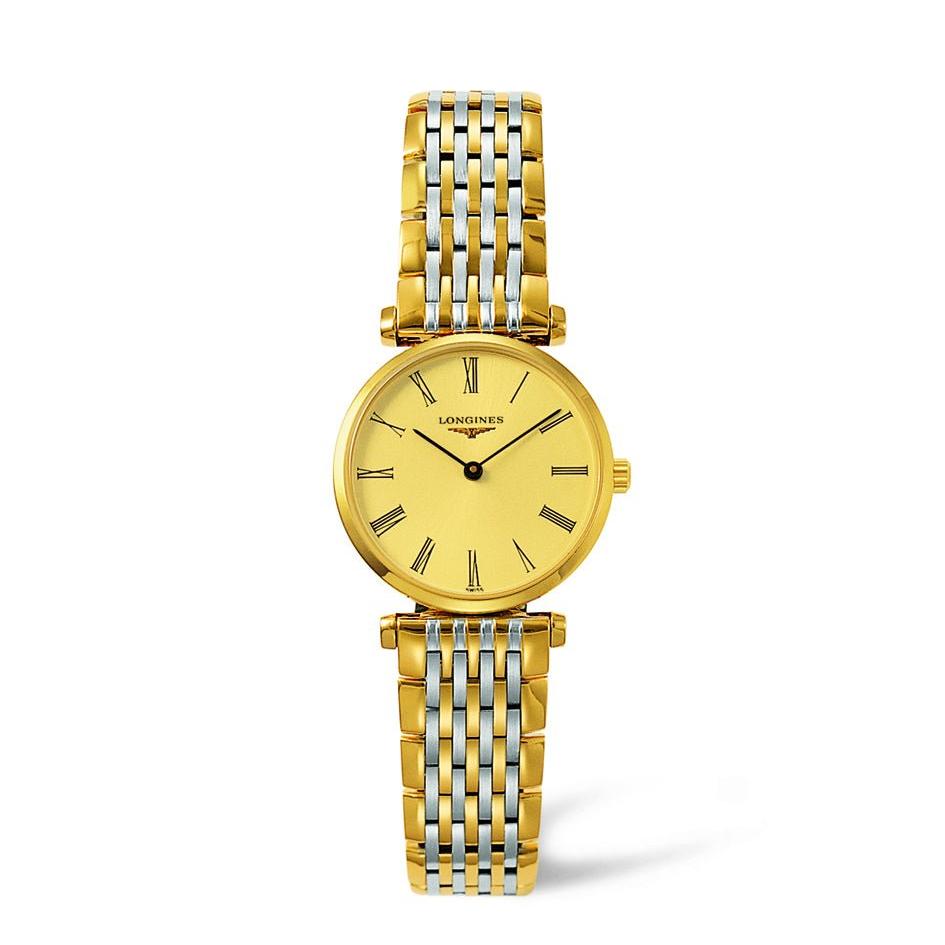  Shop Authentic Longines La Grande Classique de Longines Gold Dial Two Tone Steel Strap Watch for Women - L4.209.2.31.7 - Luxxuri