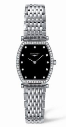  Shop Authentic Longines La Grande Classique de Longines Black Dial Silver Mesh Bracelet Watch for Women - L4.288.0.58.6 - Luxxuri