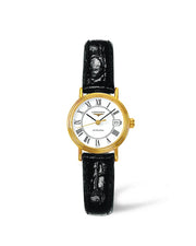  Shop Authentic Longines Presence Automatic White Dial Black Watch for Women - L4.321.2.11.2 - Luxxuri