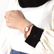  Shop Authentic Marc Jacobs Peeker Rose Gold Dial Rose Gold Steel Strap Watch for Women - MBM3374 - Luxxuri