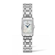  Shop Authentic Longines Dolcevita Diamonds Mother of Pearl Dial Silver Steel Strap Watch for Women - L5.258.0.87.6 - Luxxuri
