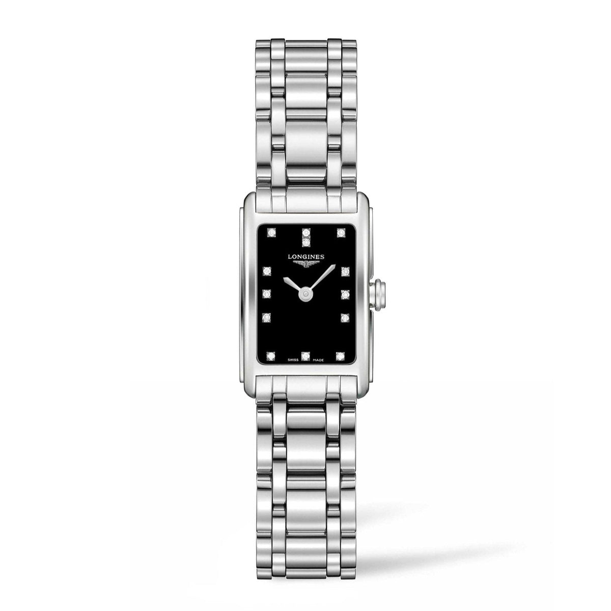  Shop Authentic Longines Dolcevita Black Dial Silver Steel Strap Watch for Women - L5.258.4.57.6 - Luxxuri