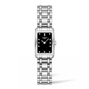  Shop Authentic Longines Dolcevita Black Dial Silver Steel Strap Watch for Women - L5.258.4.57.6 - Luxxuri