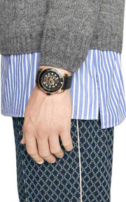  Shop Authentic Gucci Dive Quartz Black Dial Black Rubber Strap Watch For Men - YA136219 - Luxxuri