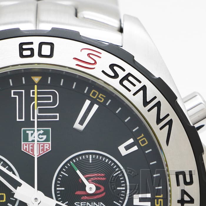  Shop Authentic Tag Heuer Formula 1 Senna Limited Edition Chronograph Black Dial Silver Steel Strap Watch for Men - CAZ1013.BA0883 - Luxxuri
