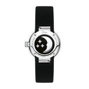  Shop Authentic Dior La D De Dior Dior Rose Céleste Diamonds Mother of Pearl Dial Black Leather Strap Watch for Women - CD04711X1001 0000 - Luxxuri