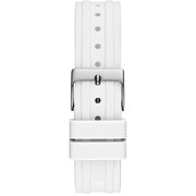  Shop Authentic Guess Glitz Pride Limited Edition White Dial White Rubber Strap Watch for Women - GW0407L4 - Luxxuri