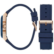  Shop Authentic Guess Zena Blue Dial Blue Silicone Strap Watch For Women - W1094L2 - Luxxuri