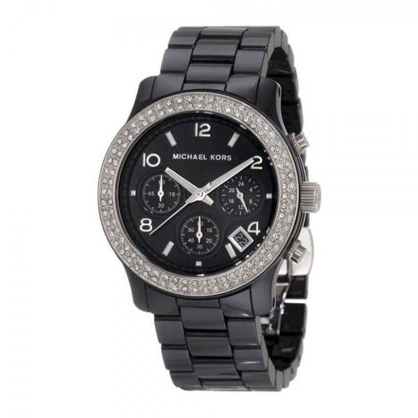  Shop Authentic Michael Kors Runway Black Dial Black Steel Strap Watch for Women - MK5190 - Luxxuri