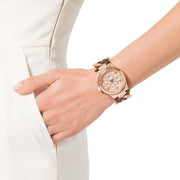  Shop Authentic Michael Kors Runway Rose Gold Dial Rose Gold Steel Strap Watch for Women - MK3247 - Luxxuri
