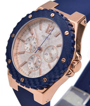 Shop Authentic Guess Overdrive White Dial Blue Rubber Strap Watch for Women - W0149L5 - Luxxuri
