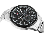 Shop Authentic Tommy Hilfiger Austin Black Dial Silver Steel Strap Watch for Men - 1791639 - Luxxuri