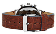  Shop Authentic Tommy Hilfiger Daniel Grey Dial Brown Leather Strap Watch for Men - 1710416 - Luxxuri