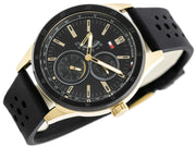  Shop Authentic Tommy Hilfiger Austin Black Dial Black Rubber Strap Watch for Men - 1791636 - Luxxuri