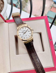 Shop Authentic Salvatore Ferragamo F-80 Classic Silver Dial Brown Leather Strap Watch for Men - SFDT00419 - Luxxuri