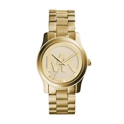  Shop Authentic Michael Kors Runway Gold Dial Gold Steel Strap Watch for Women - MK5786 - Luxxuri