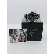  Shop Authentic Guess Persuit Multifunction Black Dial Black Leather Strap Watch for Men - W0500G2 - Luxxuri