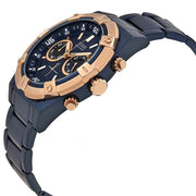  Shop Authentic Guess Jolt Analog Blue Dial Blue Steel Strap Watch for Men - W0377G4 - Luxxuri