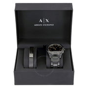  Shop Authentic Armani Exchange Nico Analog Black Dial Black Steel Strap Watch For Men - AX7102 - Luxxuri