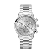  Shop Authentic Guess Hendrix Silver Dial Silver Steel Strap Watch for Men - GW0066G1 - Luxxuri