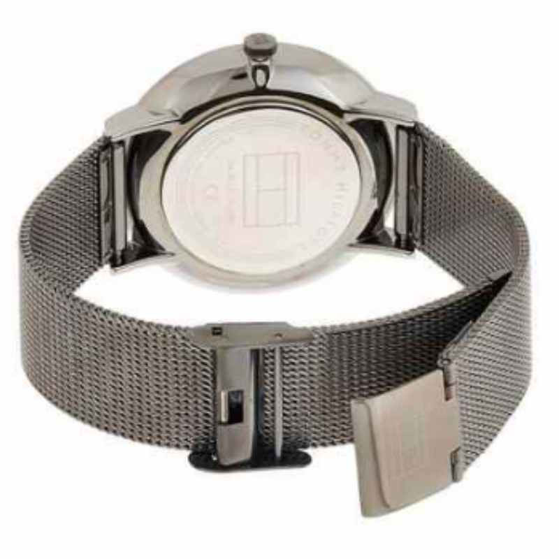  Shop Authentic Tommy Hilfiger Jenna Multifunction Grey Dial Grey Mesh Bracelet Watch For Women - 1781945 - Luxxuri