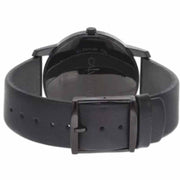  Shop Authentic Calvin Klein City Quartz Black Dial Black Leather Strap Watch for Men - K2G2G4C1 - Luxxuri