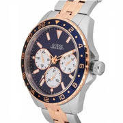  Shop Authentic Guess Odyssey Blue Dial Two Tone Steel Strap Watch For Men - W1107G3 - Luxxuri