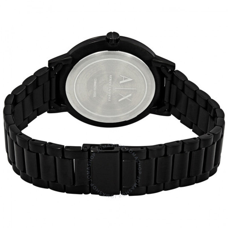  Shop Authentic Armani Exchange Cayde Analog Black Dial Black Steel Strap Watch For Men - AX2701 - Luxxuri