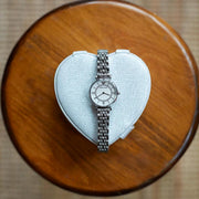  Shop Authentic Emporio Armani Gianni T-Bar Mother of Pearl Dial Silver Stainless Steel Watch For Women - AR1908 - Luxxuri