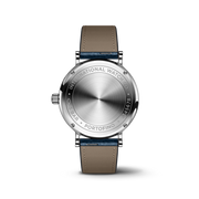  Shop Authentic IWC Portofino Automatic Silver Dial Blue Leather Strap Watch for Women - IW357411 - Luxxuri