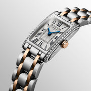  Shop Authentic Longines Dolcevita Diamonds White Dial Two Tone Steel Strap Watch for Women - L5.258.5.79.7 - Luxxuri