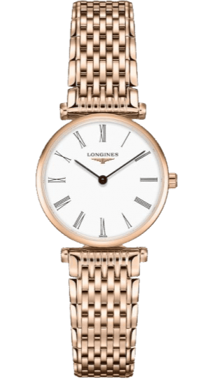  Shop Authentic Longines La Grande Classique White Dial Rose Gold Mesh Bracelet Watch for Women - L4.209.1.91.8 - Luxxuri