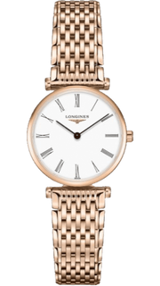  Shop Authentic Longines La Grande Classique White Dial Rose Gold Mesh Bracelet Watch for Women - L4.209.1.91.8 - Luxxuri