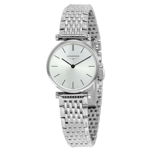  Shop Authentic Longines La Grande Classique De Longines Silver Dial Silver Mesh Bracelet Watch for Women - L4.209.4.72.6 - Luxxuri