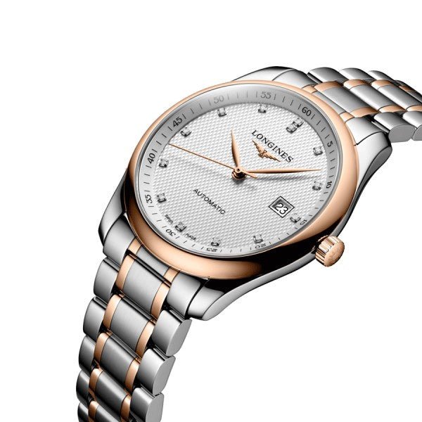  Shop Authentic Longines Master Collection Automatic 40mm Silver Dial Two Tone Steel Strap Watch for Men - L2.793.5.77.7 - Luxxuri