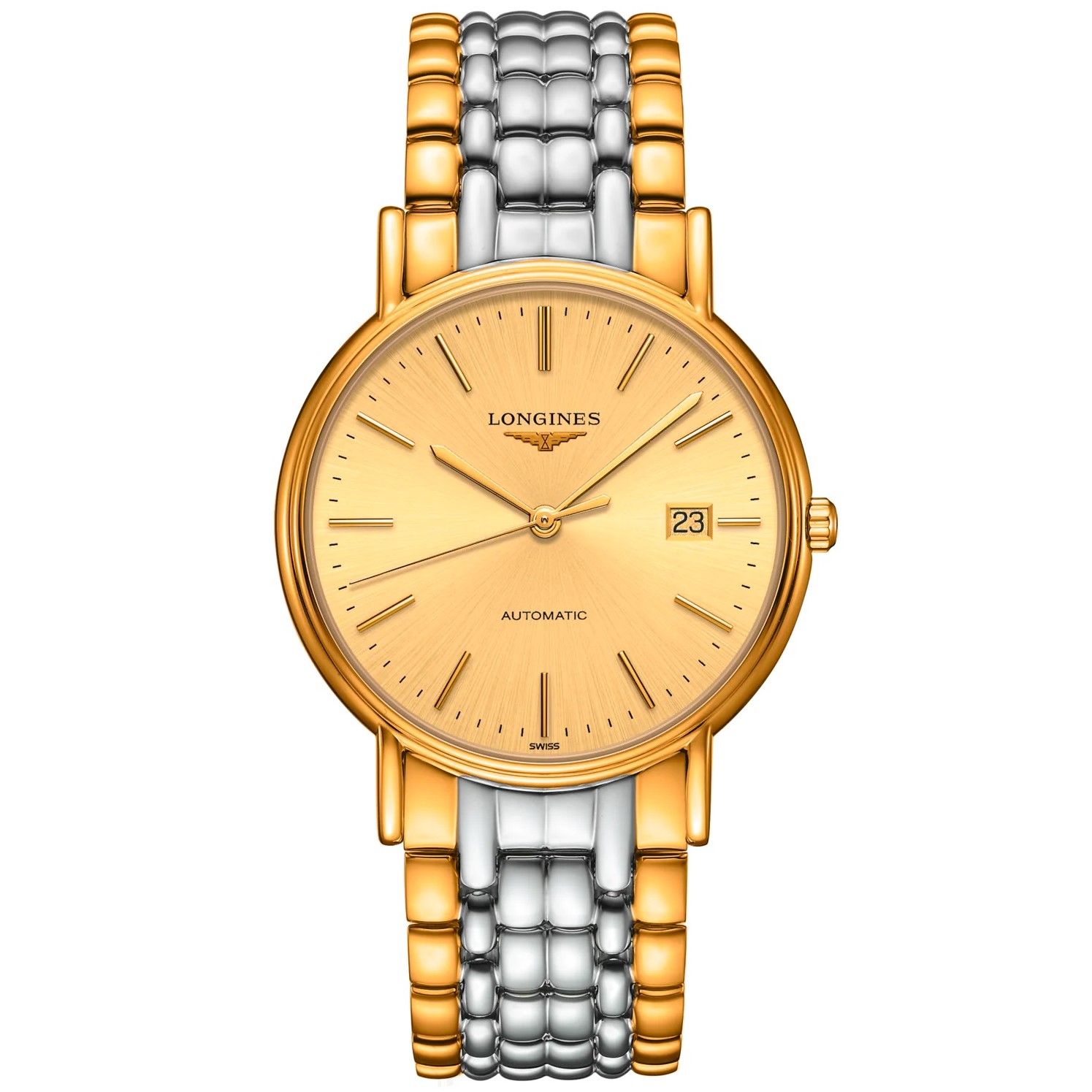  Shop Authentic Longines Presence 38.5mm Automatic Stainless Steel Watch for Men - L4.921.2.32.7 - Luxxuri