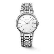  Shop Authentic Longines Presence 38.5mm Automatic Stainless Steel Watch for Men - L4.921.4.12.6 - Luxxuri