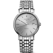  Shop Authentic Longines Presence 38.5mm Automatic Silver Dial Silver Mesh Bracelet Watch for Men - L4.921.4.72.6 - Luxxuri