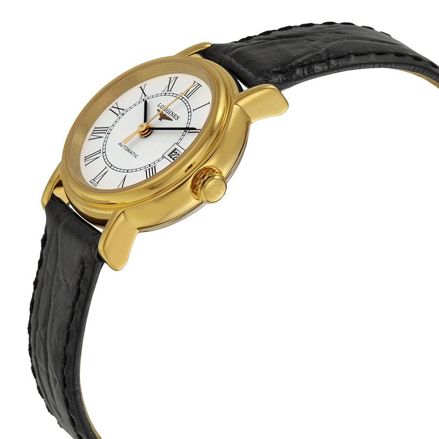  Shop Authentic Longines Presence Automatic White Dial Black Watch for Women - L4.321.2.11.2 - Luxxuri