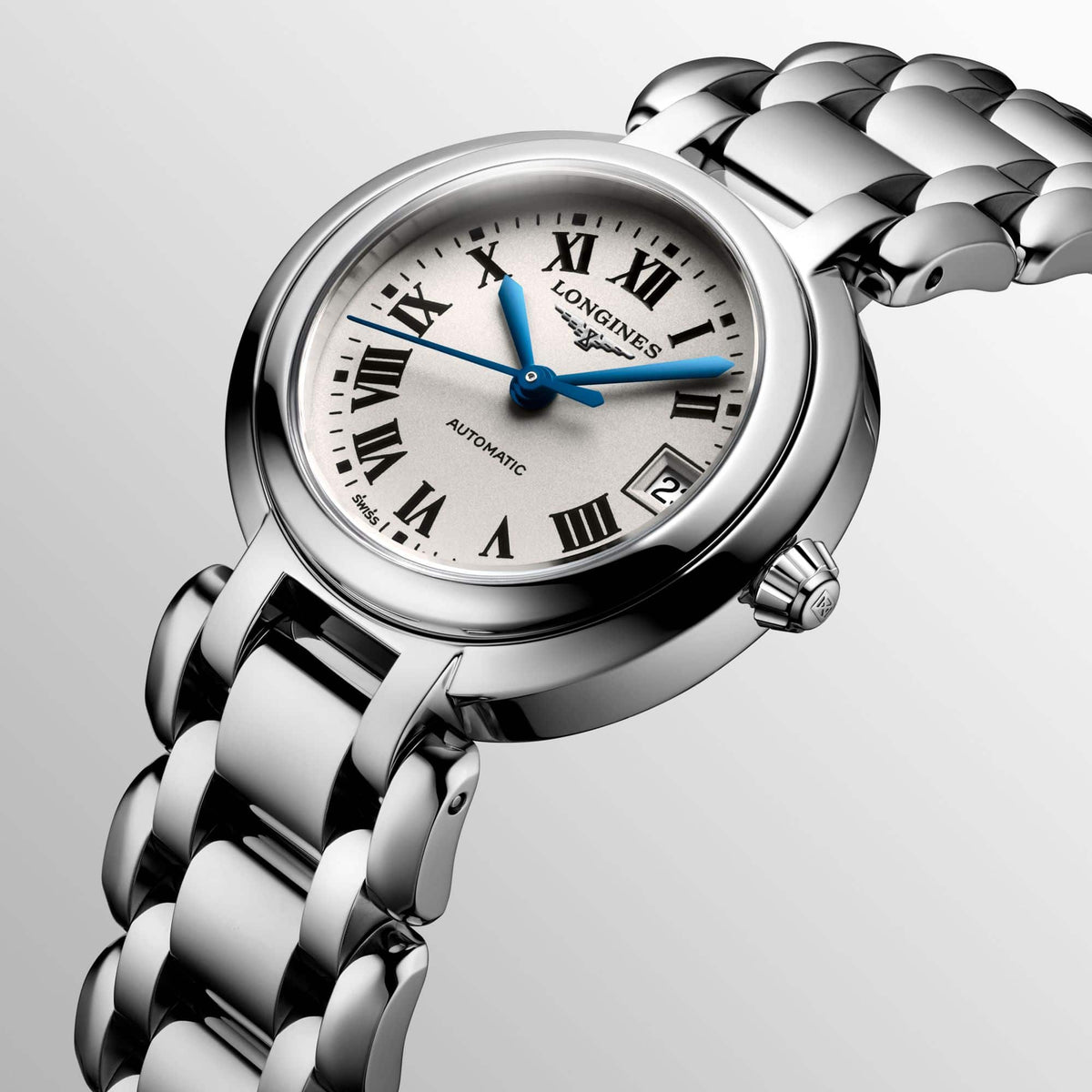  Shop Authentic Longines PrimaLuna White Dial Silver Steel Strap Watch for Women - L8.110.4.71.6 - Luxxuri