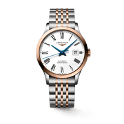  Shop Authentic Longines Record Automatic 18K Pink Gold Watch for Men - L2.821.5.11.7 - Luxxuri